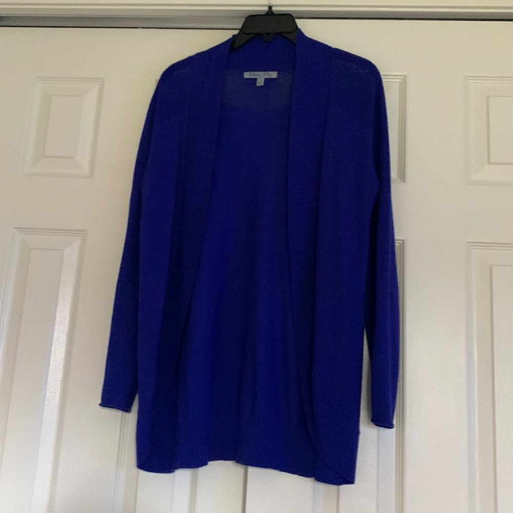Olivia Sky Royal Blue Size Small Cardigan